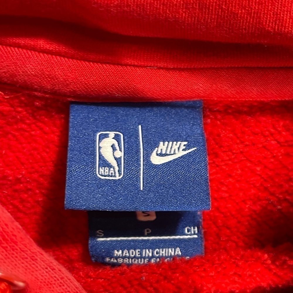 Nike Red Raptors Logo Hoodie - Picture 7 of 10